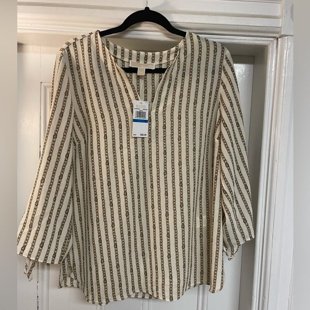 Michael Kors women’s blouse. Size XL, new with tags.